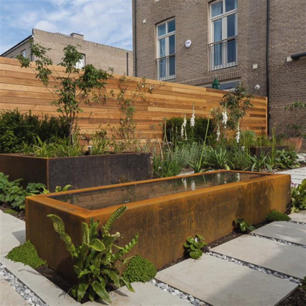 parker-and-coop-garden-water-feature-pond-corten-steel-rust