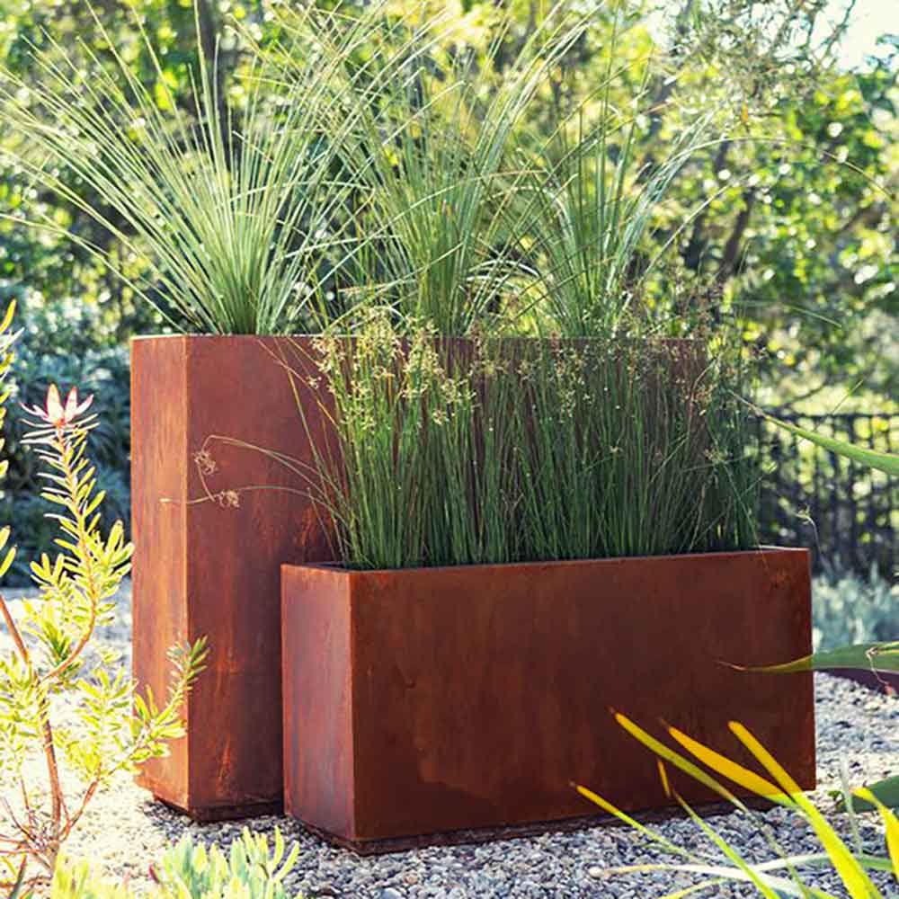 parker-and-coop-square-planter-corten-steel-garden