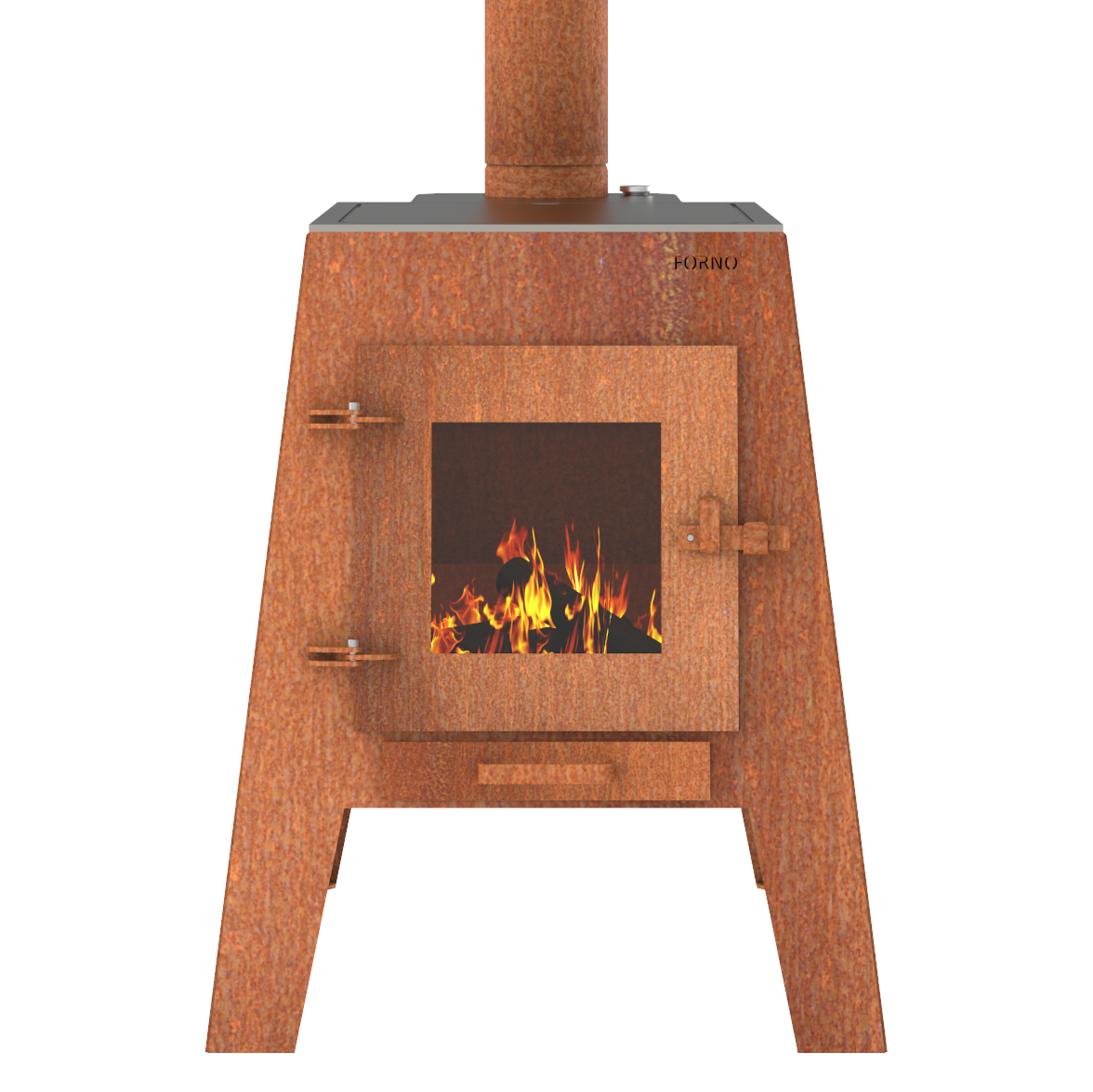 Parker-and-Coop-corten-steel-outdoor-cooking-oven-bbq-grill-rust-2