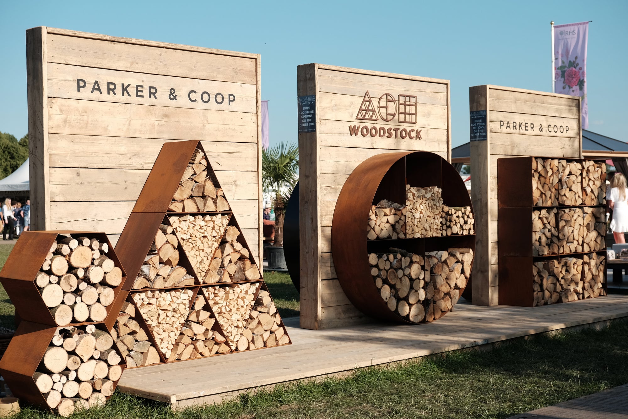 Woodstock Log Stores by Parker & Coop