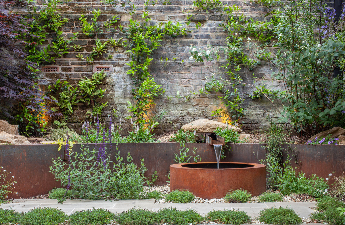 Corten Steel Circular Pond