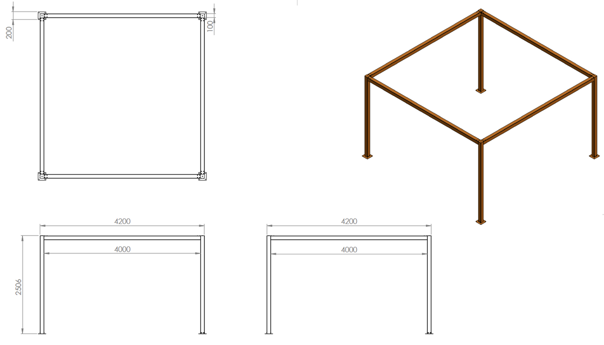 CORTEN_STEEL_GARDEN_PERGOLA_PARKER_AND_COOP_ADEZZ 4200 4200