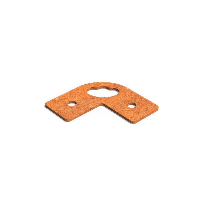 Corten Steel Garden Pergola Clean Cut Out