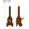 Bijuga-wheels-RB73-Parker-and-Coop-Corten-Steel-Rusted-outdoor-stove-log-burner-fire