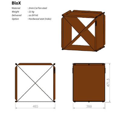 BloX-RB73-Parker-and-Coop-Corten-Steel-Rusted-outdoor-stove-log-burner-fire-seat