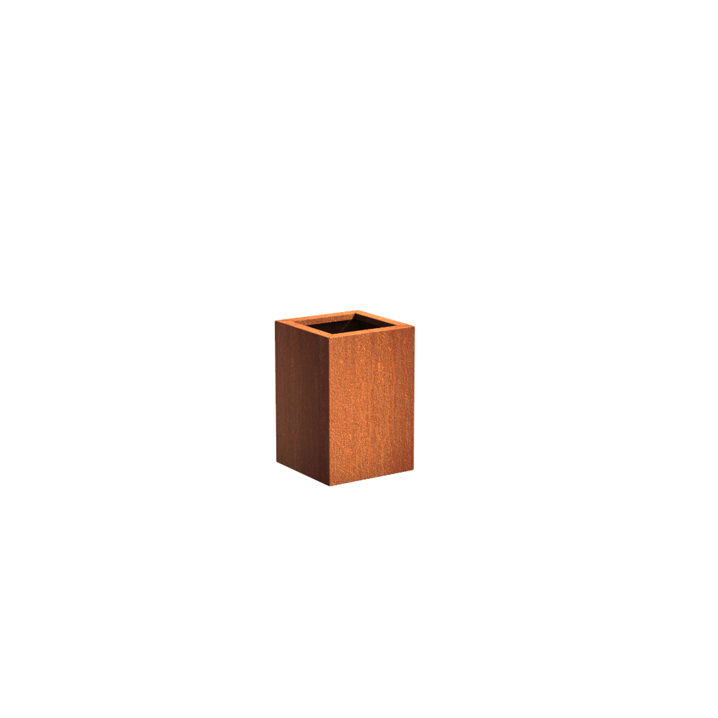 Corten Steel Square Planter