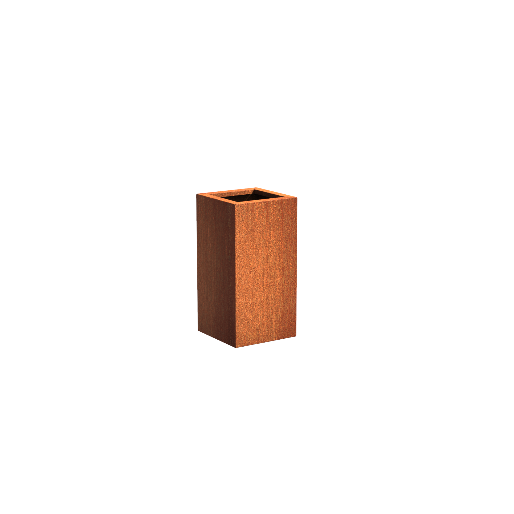 Corten Steel Square Planter