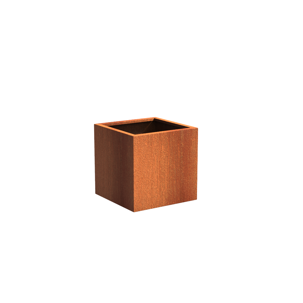 Corten Steel Square Planter