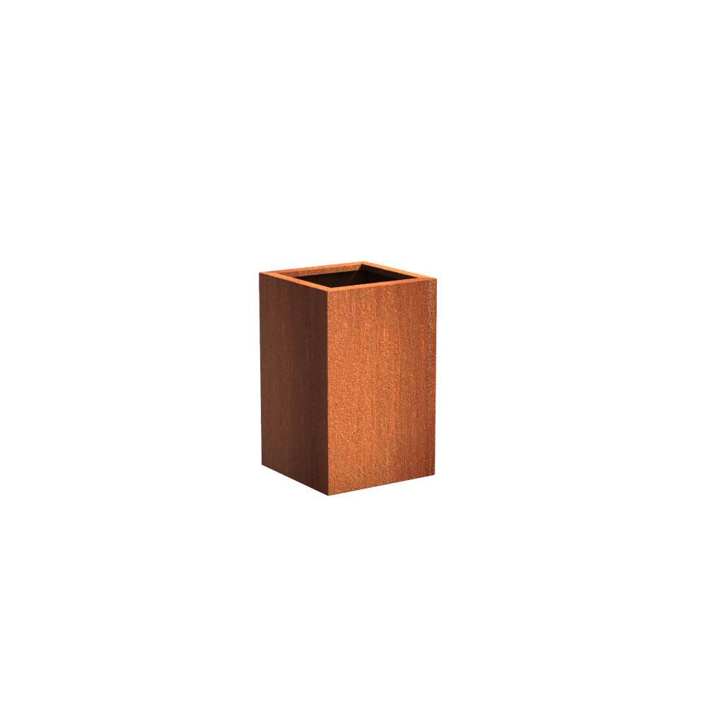 Corten Steel Square Planter