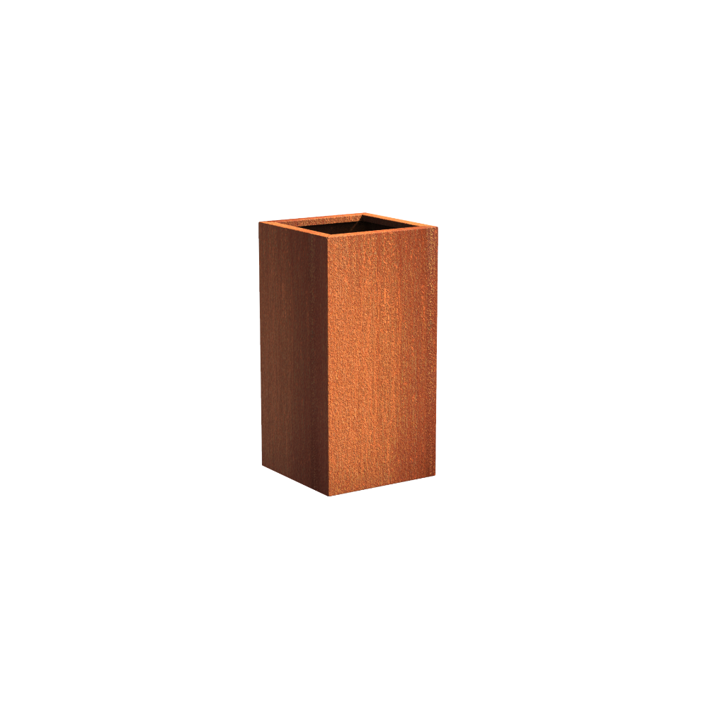 Corten Steel Square Planter
