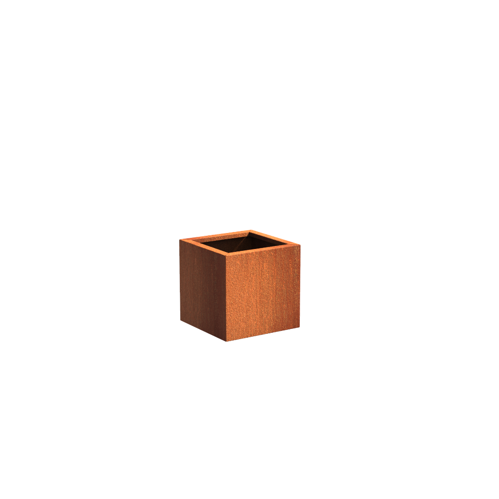 Corten Steel Square Planter