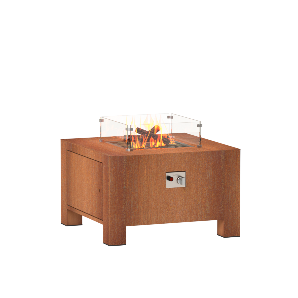 Brasero / Fire Table acier corten - Aquafolie's