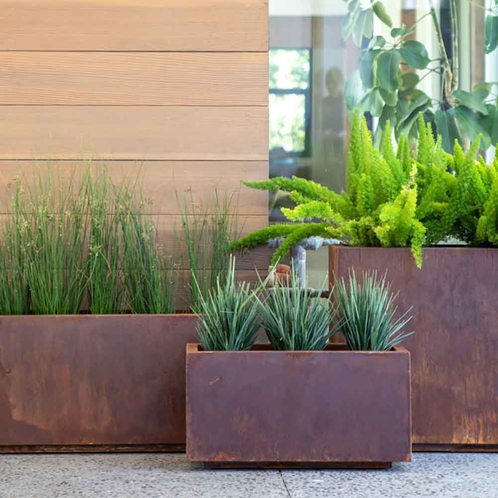 parker-and-coop-square-planter-corten-steel-garden