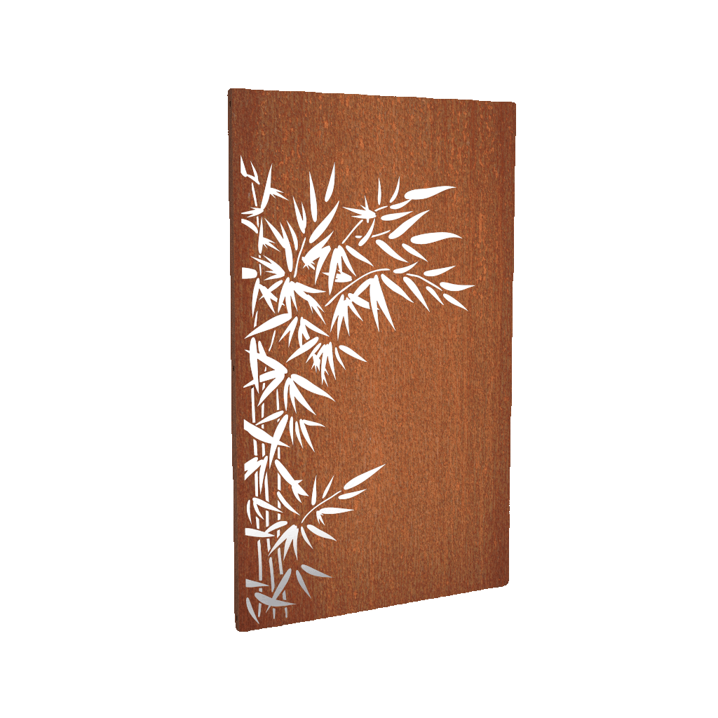 Corten Steel Garden Panel Nature