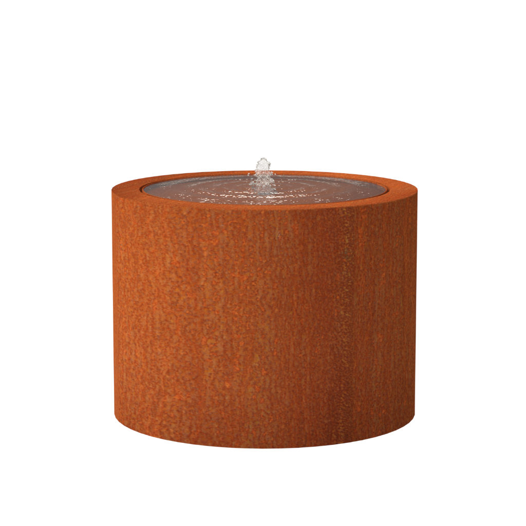 parker-and-coop-garden-water-feature-table-round-corten-steel-rustCBR03