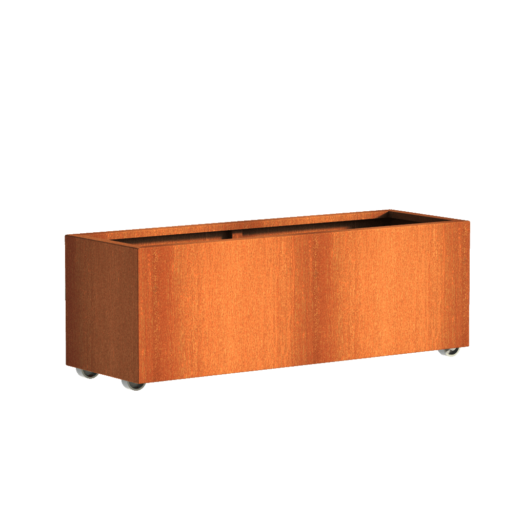 parker-and-coop-rectangular-planter-wheels-corten-steel-CAWL23.1