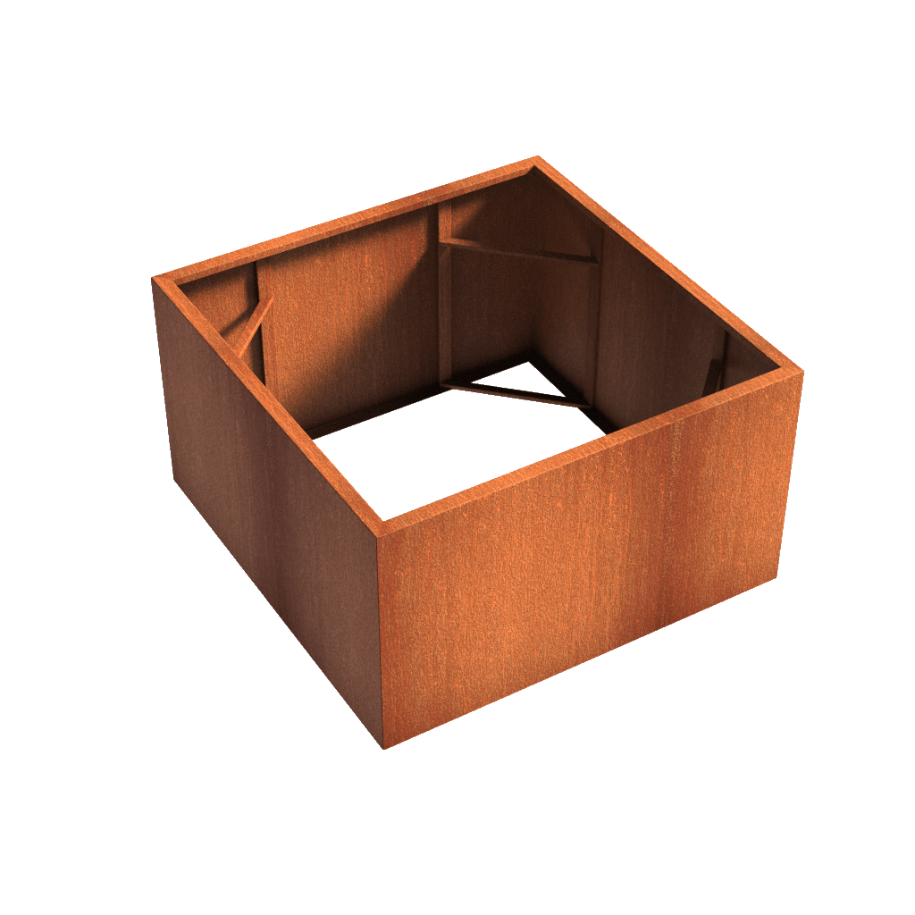 parker-and-coop-square-planter-bottomless-corten-steel-CAW3.1