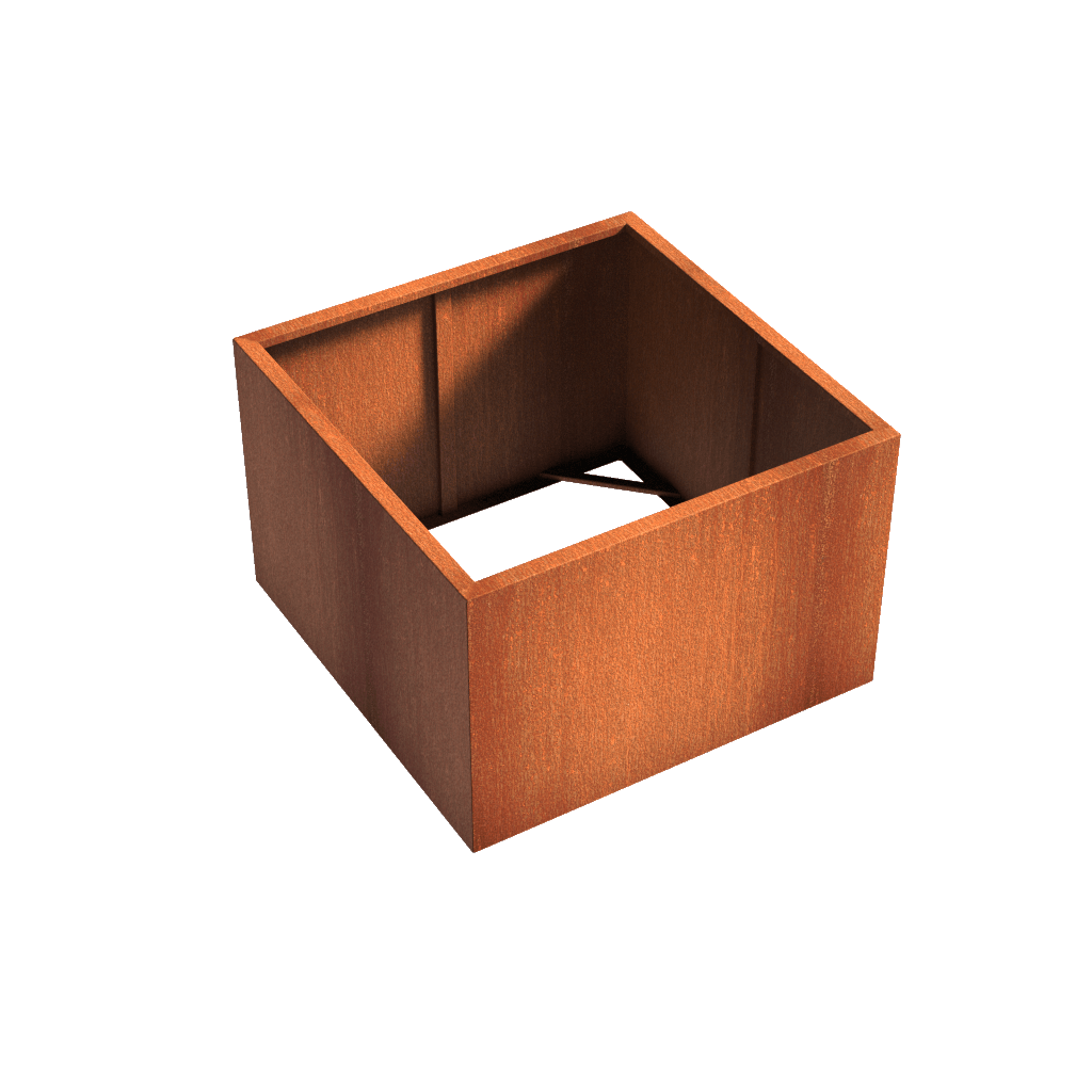    parker-and-coop-square-planter-bottomless-corten-steel-CAW4.1