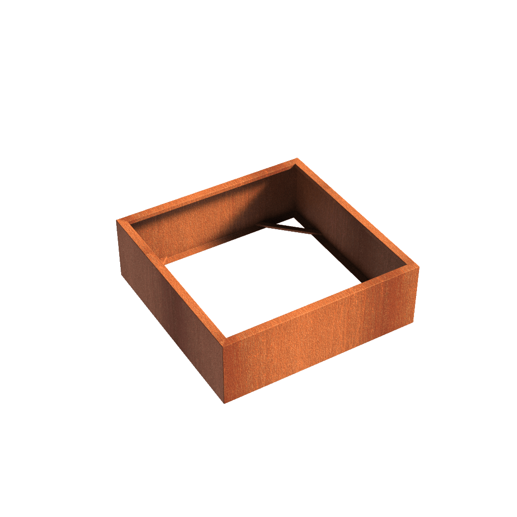    parker-and-coop-square-planter-bottomless-corten-steel-CAW4.3