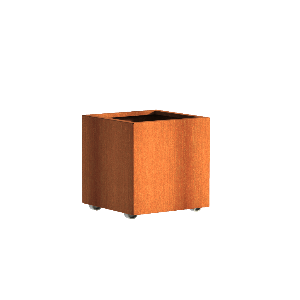    parker-and-coop-square-planter-wheels-corten-steel-CAWL8